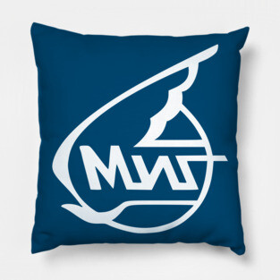 Russian Aircraft Corporation MiG Badge Pillow