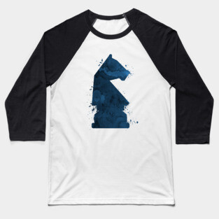 Chess Knight Baseball T-Shirt