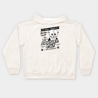 Lawyer Cat Kids Hoodie