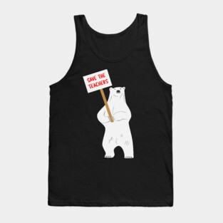 Save the Teachers Tank Top