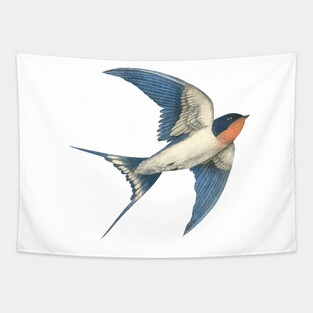 Barn Swallow Tapestry