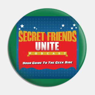 Secret Friends Unite Logo Pin