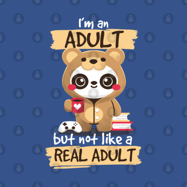 Adult panda bear by NemiMakeit