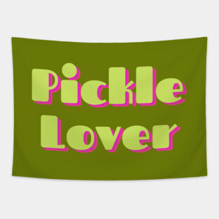 Pickle Lover Tapestry