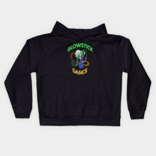 Glowstick Dance Kids Hoodie