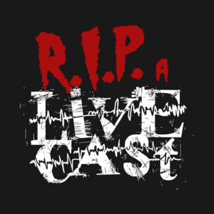 RIP a Livecast logo T-Shirt