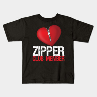 Heart Surgery Patient - Zipper Club Member Funny Gift Kids T-Shirt