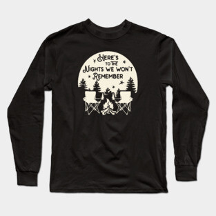 camping nights Long Sleeve T-Shirt