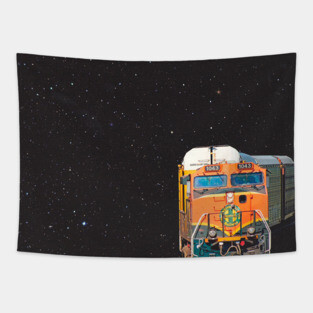 Train Tapestry