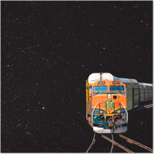 Train Posters and Art