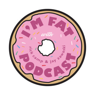I'm Fat Podcast Donut Logo T-Shirt