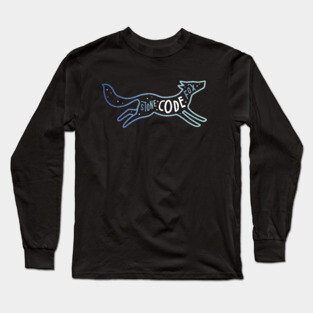 Stone Code Fox - Programming Long Sleeve T-Shirt