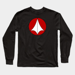 Robotech Defense Force, Macross, Logo, symbol, emblem Long Sleeve T-Shirt