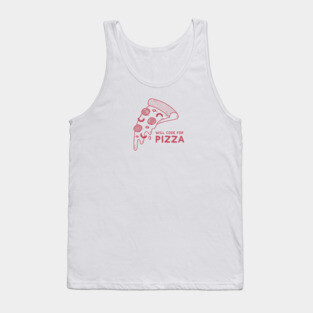 Will Code for Pizza - Programming Tank Top