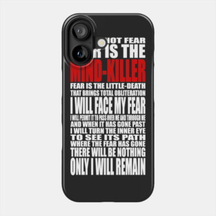 Dune Litany Against Fear Phone Case