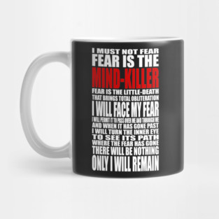 Dune Litany Against Fear Mug