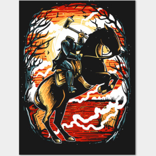 Headless Horseman Posters and Art