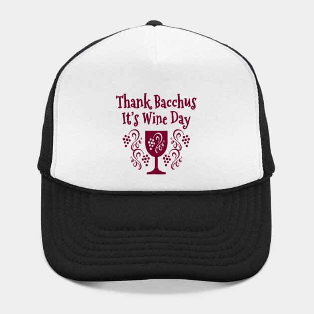 Thank Bacchus it's Wine Day Cheeky Witch® by Cheeky Witch