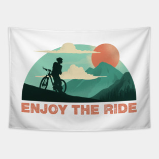 Enjoy The Ride Tapestry