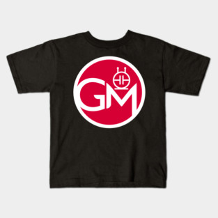 Growler Media Logo Round Red Kids T-Shirt
