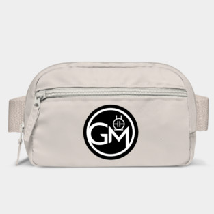 Growler Media Logo Round Black Bag