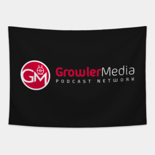 Growler Media Logo Full Tapestry