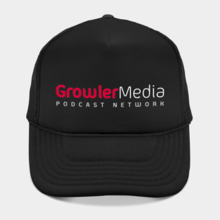 Growler Media Logo Text Hat