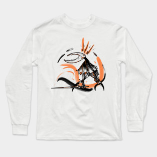 Shrieking Hollow Knight Long Sleeve T-Shirt