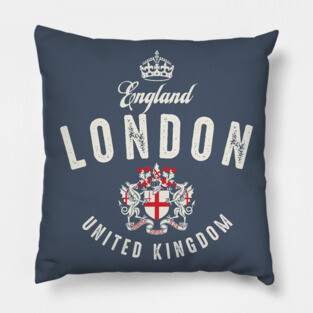 London England United Kingdom Pillow