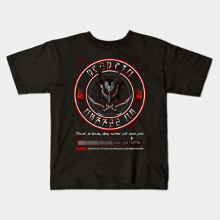 Daedric Coffee Kids T-Shirt