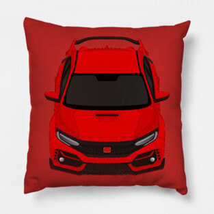 Civic type R Red Pillow