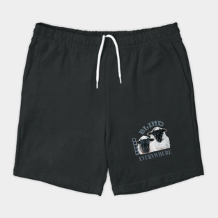 Blind Sheep Everywhere Stand For Freedom Don't Comply Shorts