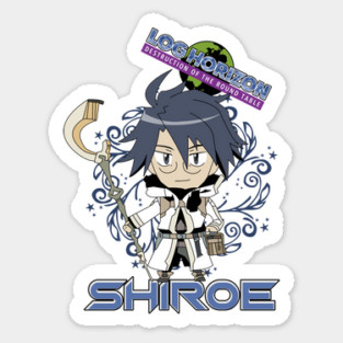 Log Horizon Cute Chibi Shiroe Sticker