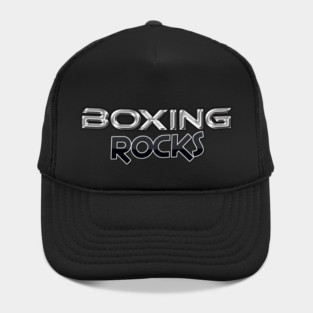 Boxing Rocks Boxing Fans T Shirt Hat