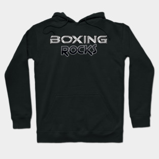 Boxing Rocks Boxing Fans T Shirt Hoodie