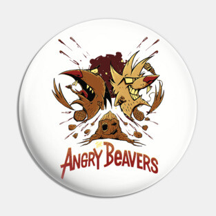 Angry Beavers Pin