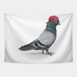 Pirate Pigeon Tapestry