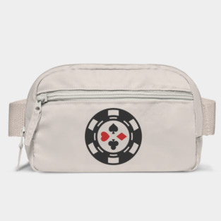 Four Suit Poker Chip Bag