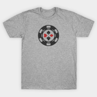 Four Suit Poker Chip T-Shirt