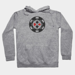 Four Suit Poker Chip Hoodie