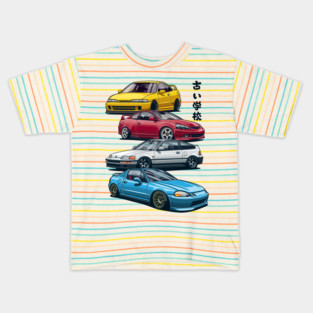 JDM icons Kids T-Shirt