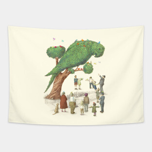 The Parrot Tree Tapestry