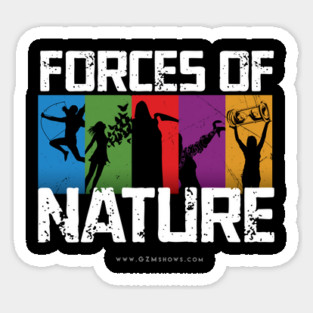 Forces of Nature Sticker