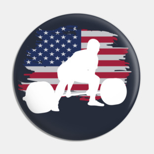 American Deadlift - Powerlifting Pin