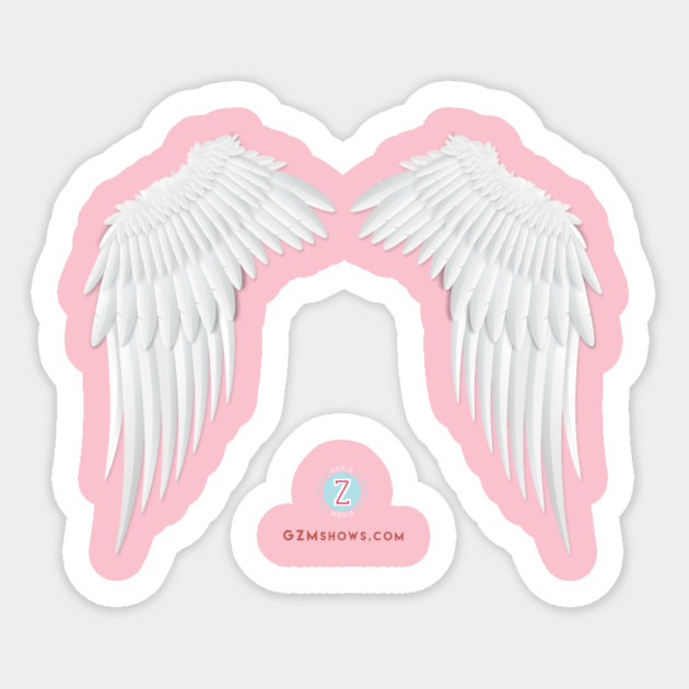 Cupid, from Cupid and the Reaper Sticker by GZM Podcasts