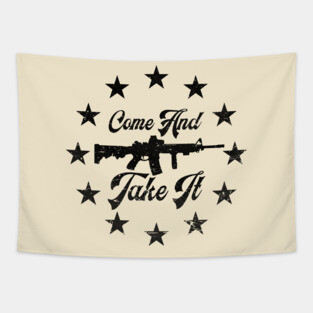 Come and Take It 1776 Tapestry