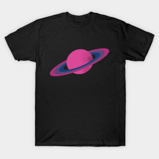 Bi Pride Planet T-Shirt