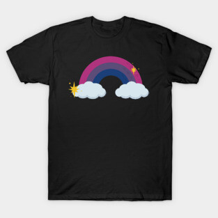 Bi Pride Retro Rainbow T-Shirt