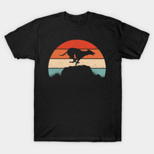 Greyhound Dog Sunset T-Shirt