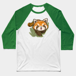 Red panda is coming Baseball T-Shirt